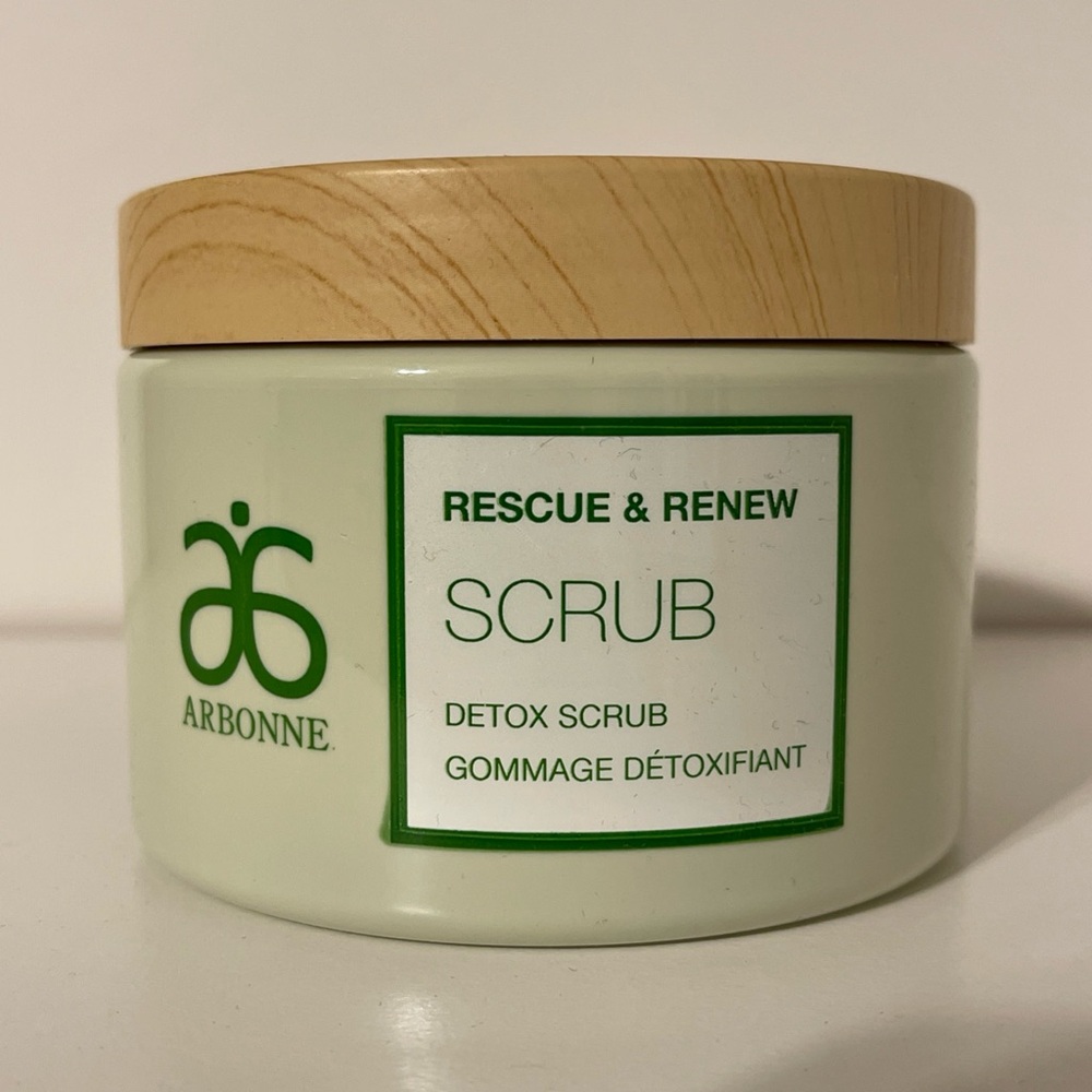 Arbonne Rescue & Renew Detox Scrub Hydration 160z. New Sealed